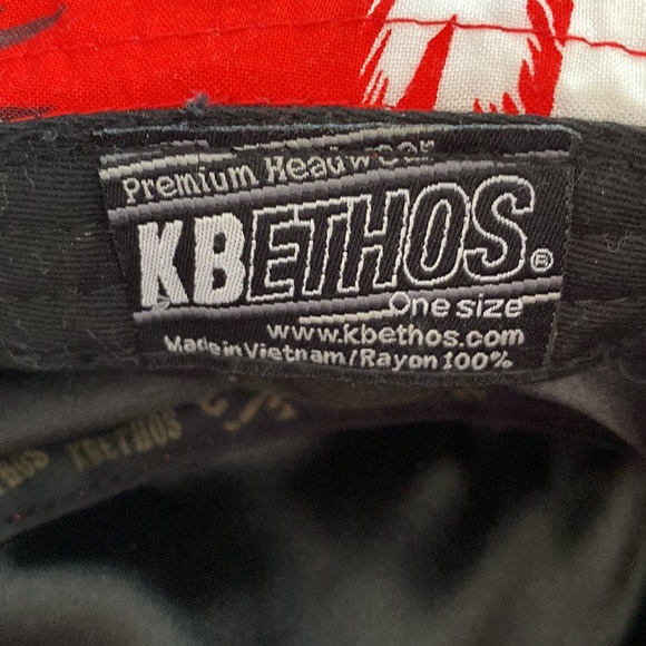 KBETHOS Bucket Hat. One size. Red Tropical Print - Picture 4 of 5